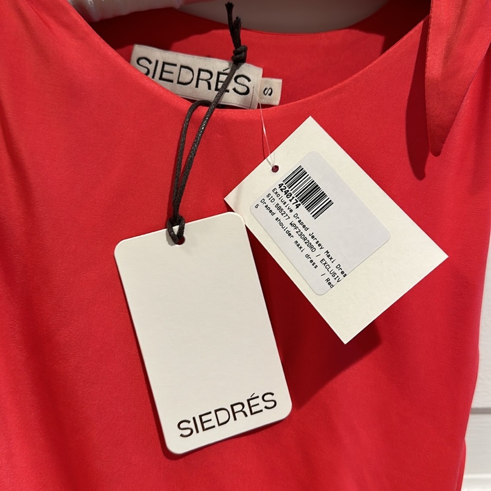 SIEDRES Red Maxi Dress - Picture 2 of 11